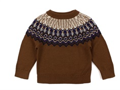 FUB amber Fair Isle sweater merinould